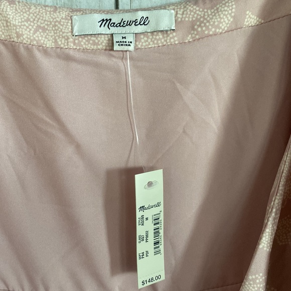 Madewell Crepe Cami Wrap Dress - Picture 6 of 12